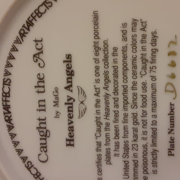 Artaffects -MaGo- Caught In The Act- Heavenly Angels Ltd Edition NWOT - Picture 11 of 11